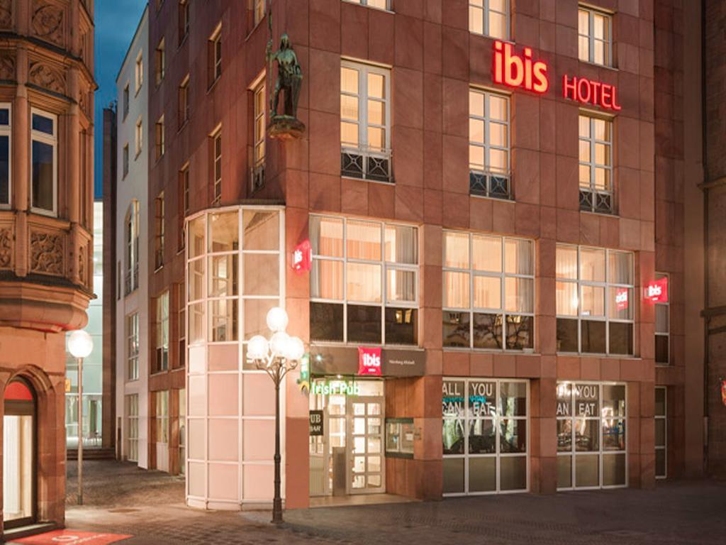 Ibis Hotel Nuernberg Altstadt Экстерьер фото